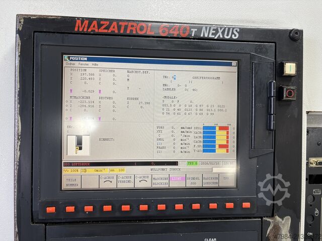 CNC eszterga MAZAK QUICK TURN NEXUS 250 MY