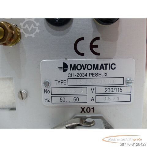Komponent Movomatic 15343.0560 SN:119598