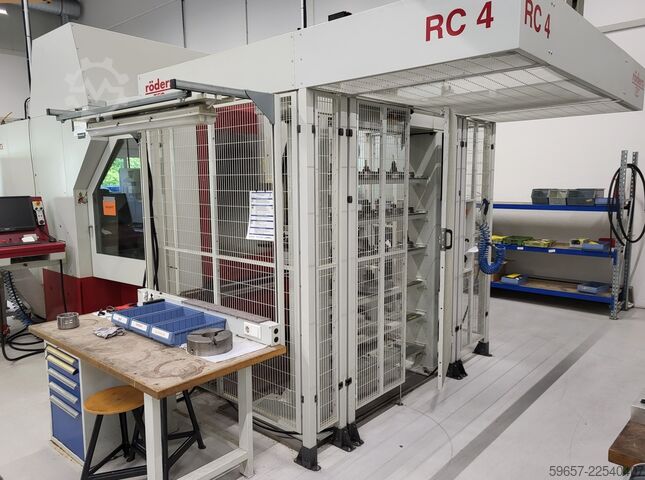 5-osiowe centrum obróbcze CNC RÖDERS RXP 800 DS