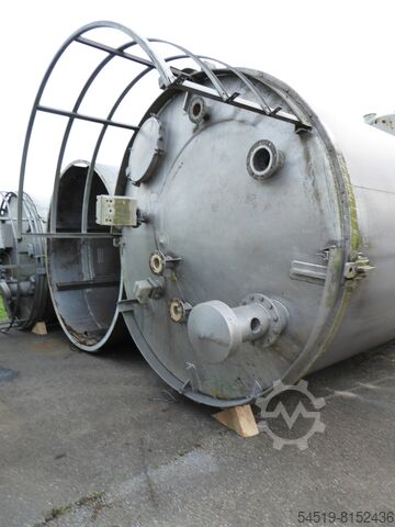 1 x 94 m³ aluminiumssiloer ø 3.000 mm P+W Metallbau