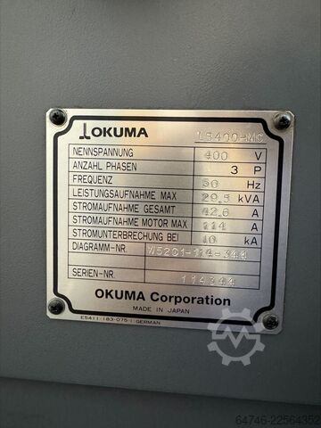 Tour CNC Okuma LB400 MC