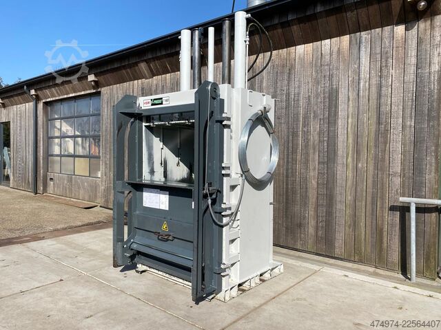 Papieren balenpers afvalpers afvalbeheer hsm V-Press 1160 Plus