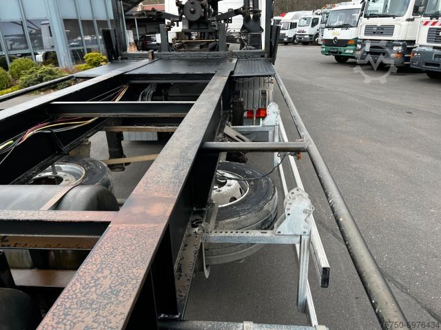 Oplegger H&W 3- Achs Auflieger für Presscontainer