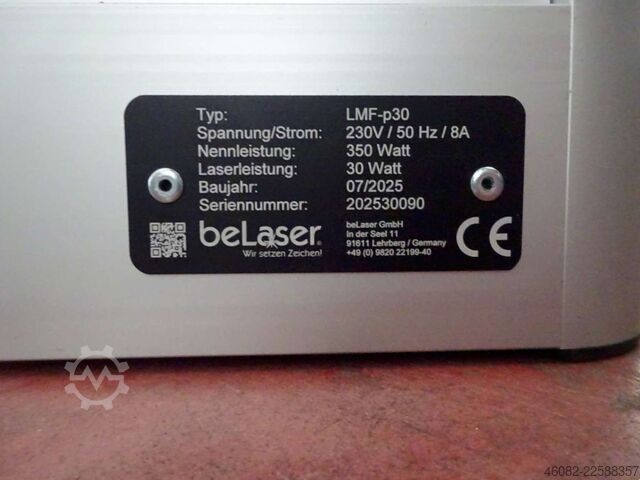 Laserový popisovací systém BeLaser LMF-p30