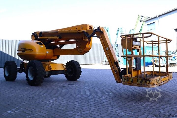 Scharnierende telescopische hoogwerker Manitou 160ATJ Diesel, 4x4x4 Drive, 16m Working Height, 8.