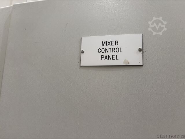 Peddelmenger met dubbele schacht Tatham Twin shaft paddle mixer