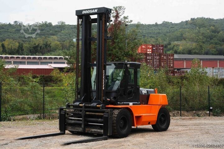 Tung gaffeltruck - Diesel Doosan D 160 S-5 - nur 4799 Betriebsstunden !!