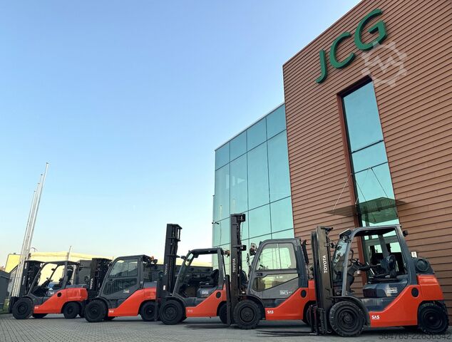 περονοφόρο ανυψωτικό Hyster H 5.5 XM // Full cabin // Only 6135 hour