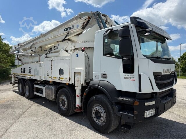 čerpadlo na beton Iveco Trakker 450