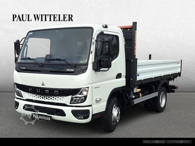 Τριαξονικό ανατρεπτικό βαν MITSUBISHI Canter 7C18 Dreiseiten-Stahlkipper LED+Klima+Dif