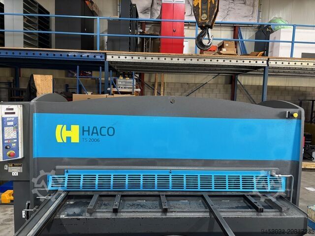 Hydraulische guillotineschaar HACO TS 2006