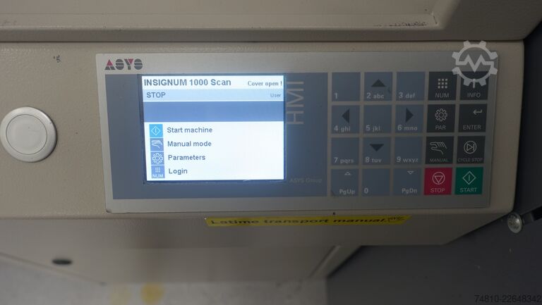 Szerelési technológia Asys Insignum 1000 Scan