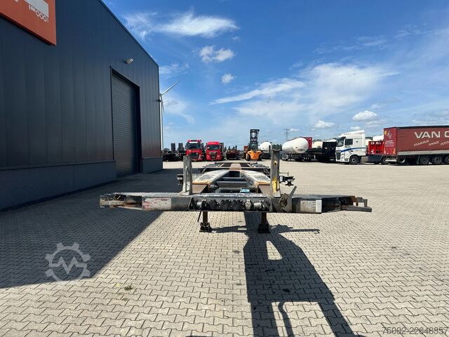 Containertransport D-TEC FLEXITRAILER / 45FT HC MULTI / BPW + drumbrakes...