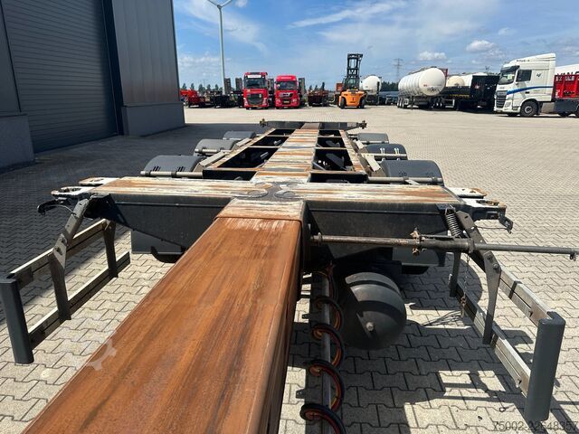 Transporte de contenedores D-TEC FLEXITRAILER / 45FT HC MULTI / BPW + drumbrakes...