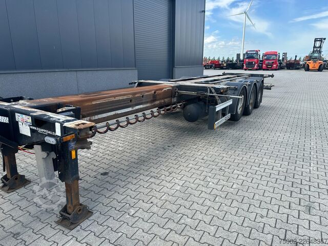 Transporte de contenedores D-TEC FLEXITRAILER / 45FT HC MULTI / BPW + drumbrakes...