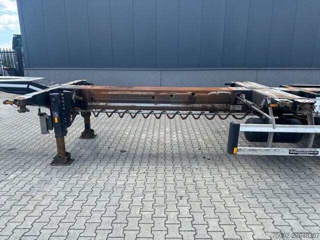 Transporte de contenedores D-TEC FLEXITRAILER / 45FT HC MULTI / BPW + drumbrakes...