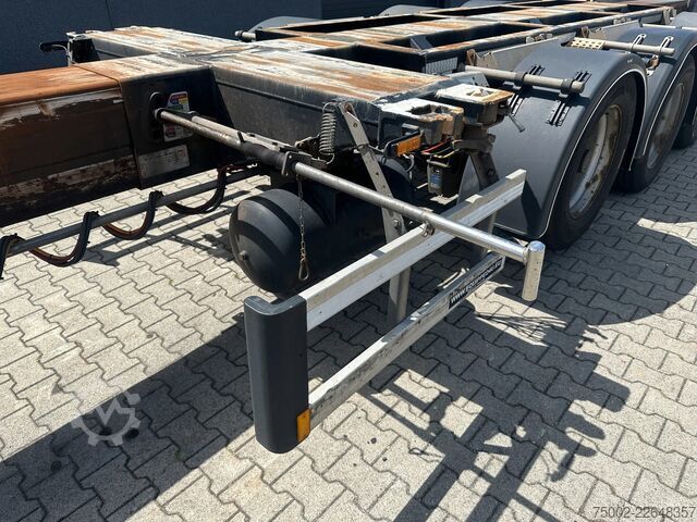 Transporte de contenedores D-TEC FLEXITRAILER / 45FT HC MULTI / BPW + drumbrakes...
