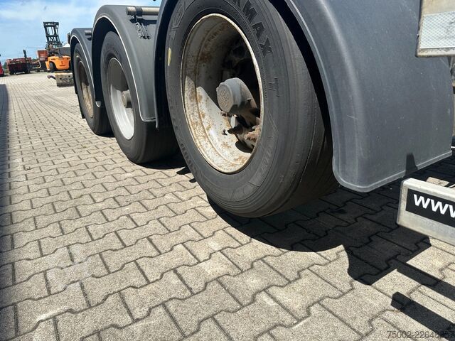 Transporte de contenedores D-TEC FLEXITRAILER / 45FT HC MULTI / BPW + drumbrakes...