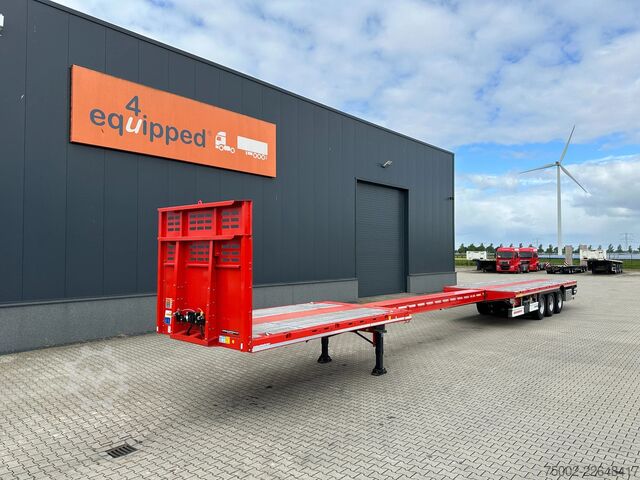 Plateau de chargement Kässbohrer new and unused Heavy-Duty flatbed / 690cm exten...