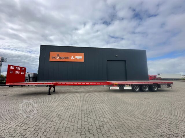 Plateau de chargement Kässbohrer new and unused Heavy-Duty flatbed / 690cm exten...