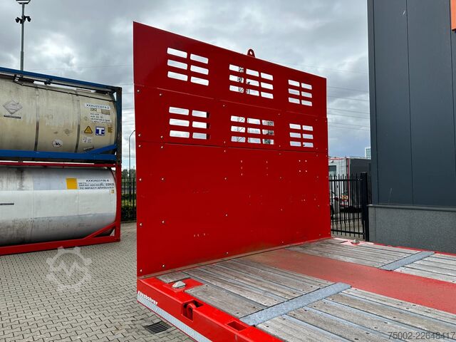 Plateau de chargement Kässbohrer new and unused Heavy-Duty flatbed / 690cm exten...