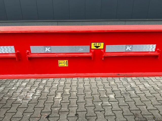 Plateau de chargement Kässbohrer new and unused Heavy-Duty flatbed / 690cm exten...