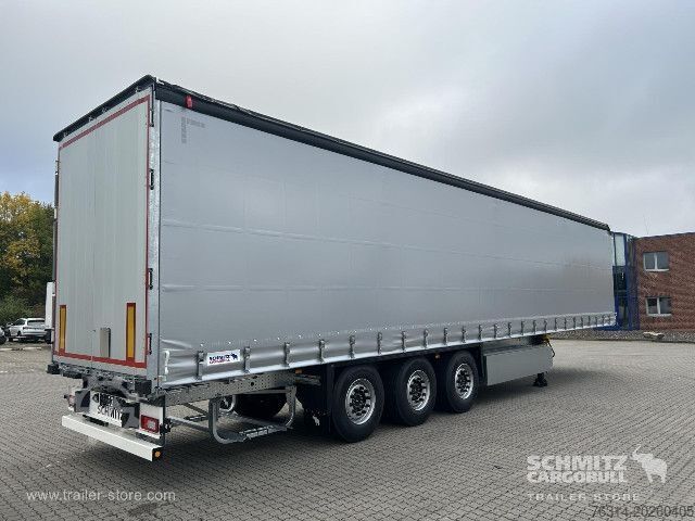 Nyitott ponyvás félpótkocsi Schmitz Cargobull Curtainsider Standard Getränke