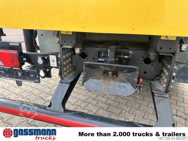 Vrachtauto met open laadbak MAN TGS 26.430 6x2-2 BL, Liftachse, Heckkran Fassi