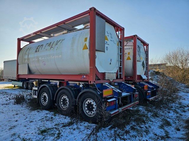 Naczepa z wymienną zabudową SCHMITZ CARGOBULL 20" Tankconatinerchassis + Tankcontainer