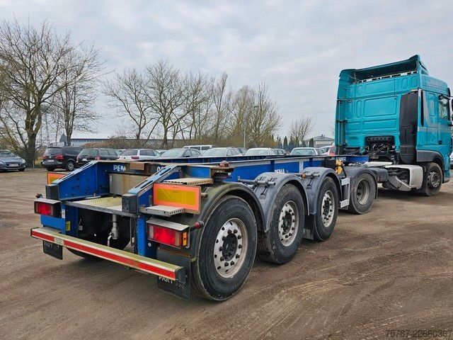 Naczepa z wymienną zabudową SCHMITZ CARGOBULL 20" Tankconatinerchassis + Tankcontainer
