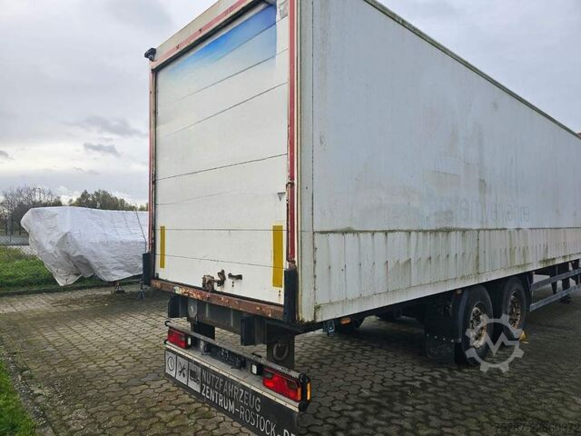 Skåpsemitrailer SPIER Doppelstock mit Balken, 2 Achser