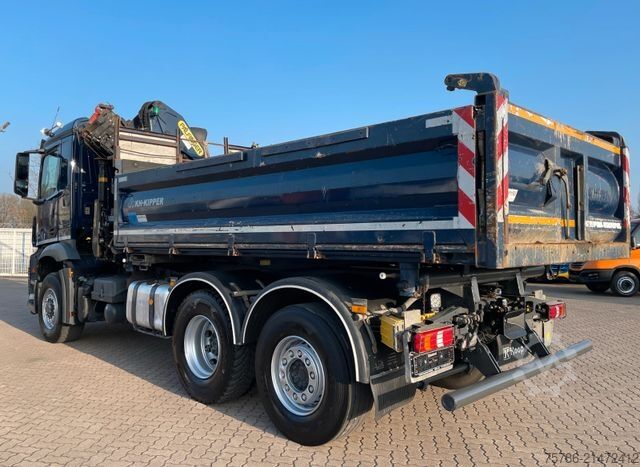 Třístranný sklápěč MERCEDES-BENZ Acros 2545 BL/ HAD/ Kipper/ PK 19001/ 5+6/ Funk