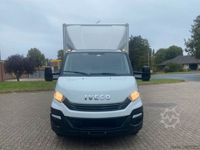 Transporter mit Koffer IVECO Daily 35C14 Hi-Matic Koffer mit Ladebordwand