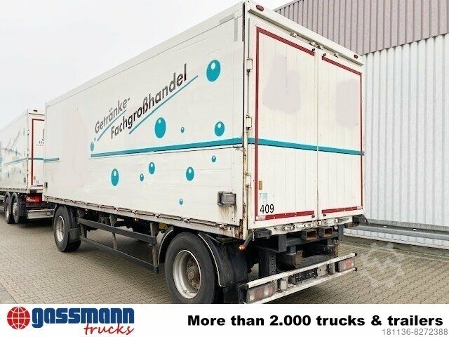 Koffer aanhanger Orten PRASQ 18 Getränkeanhänger, Stapleraufnahme, 6 x