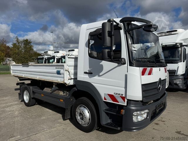 Basculantă MERCEDES-BENZ ATEGO 1223 K Kipper MEILLER 3-Seiten*2 X AHK