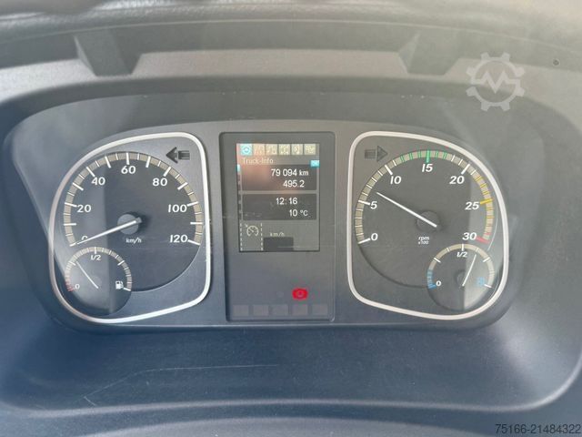 Basculantă MERCEDES-BENZ ATEGO 1223 K Kipper MEILLER 3-Seiten*2 X AHK