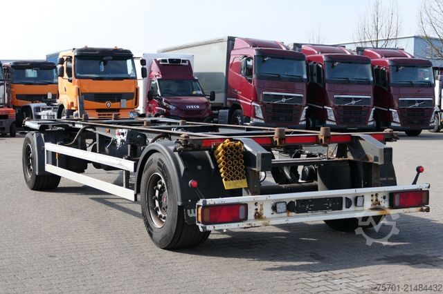 Lastväxlarsläp SCHMITZ CARGOBULL AWF 18 BDF Wechselfahrgestell SAF-Achsen