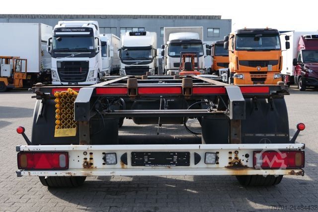 Lastväxlarsläp SCHMITZ CARGOBULL AWF 18 BDF Wechselfahrgestell SAF-Achsen