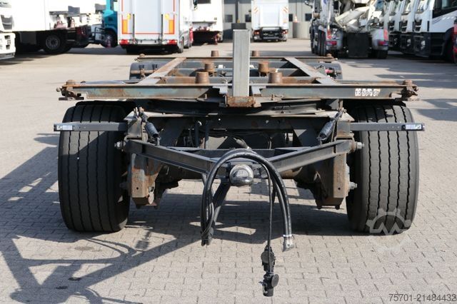 Lastväxlarsläp SCHMITZ CARGOBULL AWF 18 BDF Wechselfahrgestell SAF-Achsen
