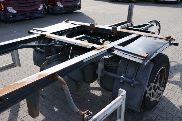 Lastväxlarsläp SCHMITZ CARGOBULL AWF 18 BDF Wechselfahrgestell SAF-Achsen