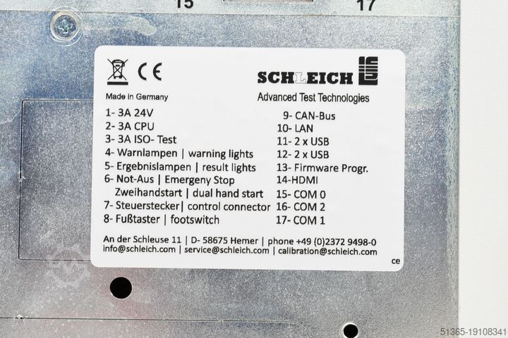 Sicherheits- und Funktionstester Schleich GLP2-ce