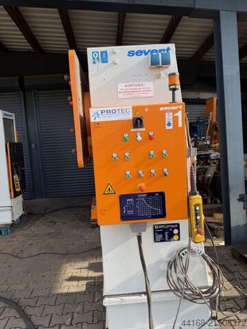 Svařovací otočný stůl, otočný stůl, polohovadlo Severt Hywema Sideros S40.1-1HH, 2 To Säulenhubdrehvorrichtung