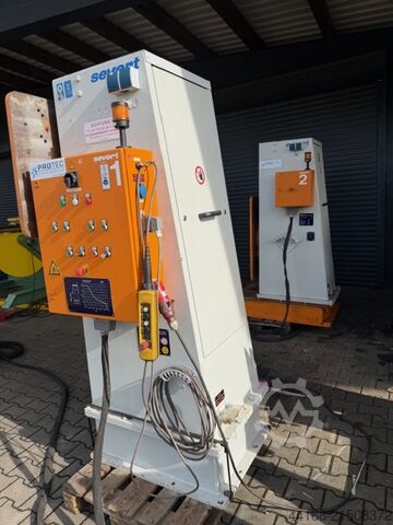 Svařovací otočný stůl, otočný stůl, polohovadlo Severt Hywema Sideros S40.1-1HH, 2 To Säulenhubdrehvorrichtung