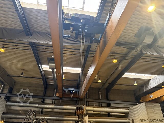 Grua ABUS de 40/16 toneladas, alcance de 21.100 mm. Abus Overhead crane. 40/16 Ton. Span: 21.100