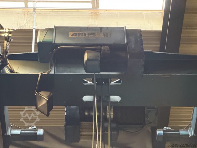 Grua ABUS de 40/16 toneladas, alcance de 21.100 mm. Abus Overhead crane. 40/16 Ton. Span: 21.100