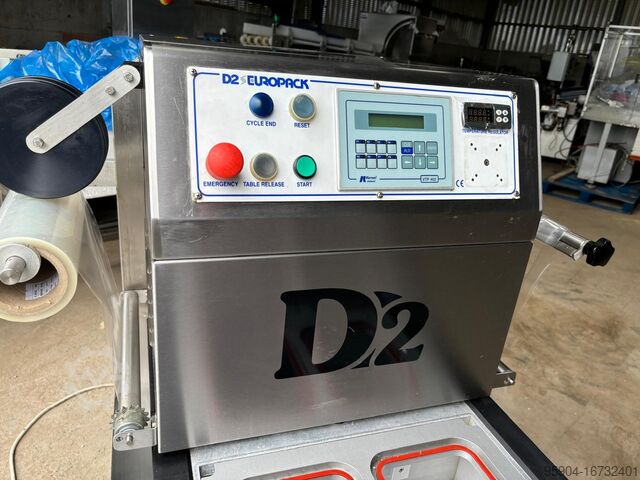 D2 Europack σφραγιστής δίσκων / δοχείων D2 Europack D2
