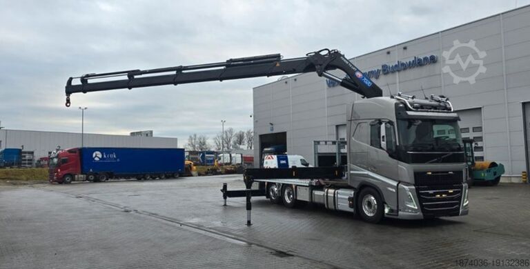 HDS Kran Kran Ladekran Kran-LKW Volvo FH 12 / 500 Lkw-Ladekran Kran HMF 7020