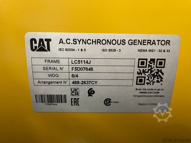 Aggregaat Caterpillar DE330E0 - C9 - 330 kVA Generator - DPX-18022