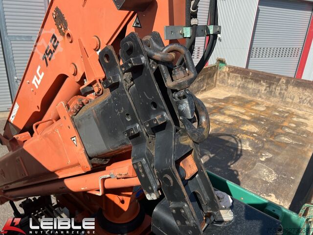 Grúa montada en camión MAN TGM 18.280 4x4BB*Terex-Kran*Meiller-Kipper*