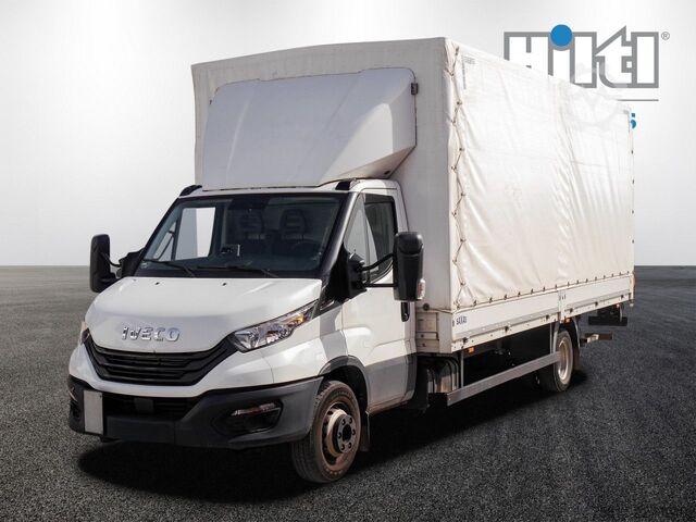 Transportador con plataforma y toldo IVECO Daily 70C18HA8/P / Plane/Spriegel / LBW Klima ZV